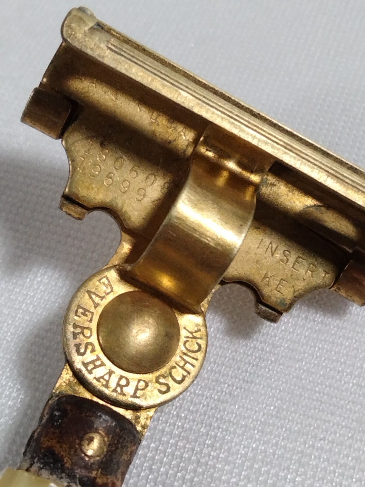 Vintage Eversharp Schick Deluxe Injector Shaving SE Safety Razor