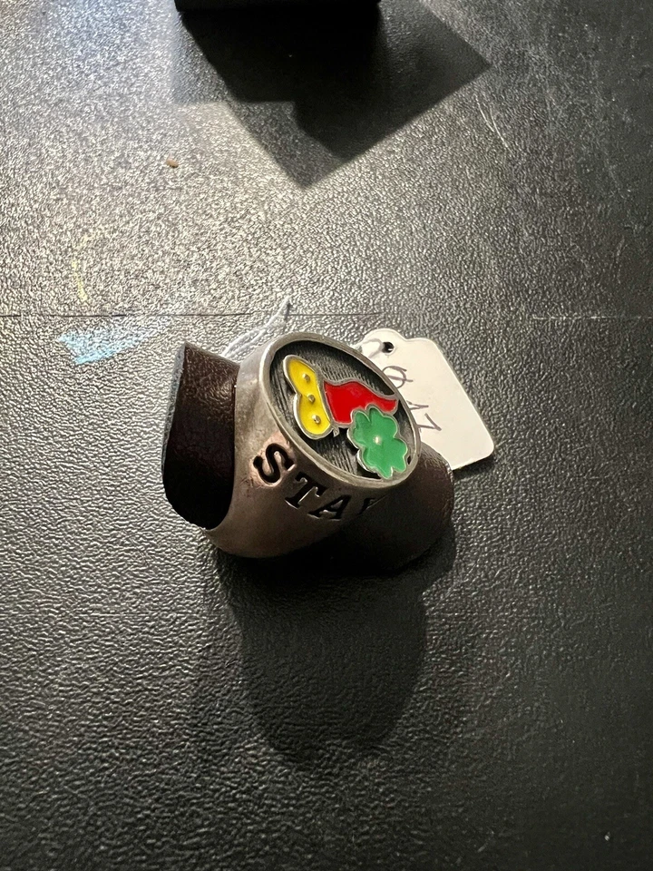 Anello El-Rana Originale “Stay Lucky” In Argento - Immagine 2 di 3