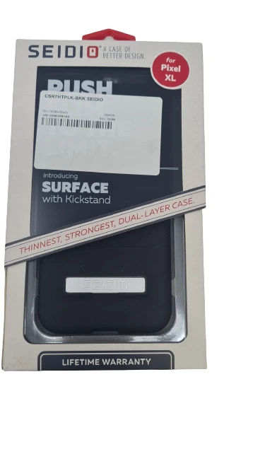 Funda Rígida Para Google Pixel XL Seidio Superficie Teléfono Cubierta Pata de cabra Negra Genuina Foto 2 de 4