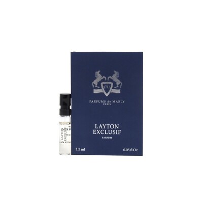 Parfums De Marly Layton Exclusif Eau De Parfum Spray Unisex 1.5 ml 0.05 Fl oz
