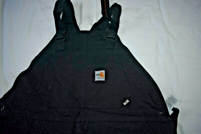 Carhartt Men's Flame-Resistant Quilt-Lined Duck Bib Overalls