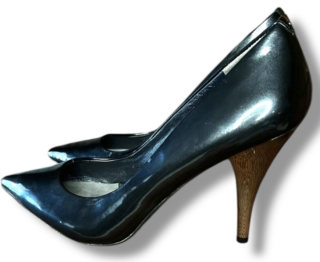 Kenneth Cole New York Silver Edition Black W/silver Heel-  4