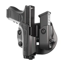 Orpaz G17 Holster Optics Comp. Level I OWB Holster with Glock 17 Magazine Holder