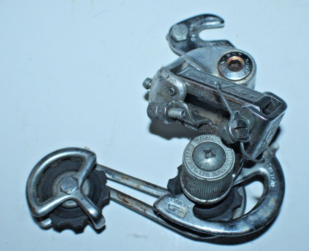 値下げSuntour V-GT リアディレイラー Vintage Suntour Vx-GT Rear Derailleur Medium Cage 5/6 Speed