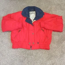 Obermeyer Full Zip / Snap Ski Jacket Women's Size 14 Winter Snow Outdoors Warmth