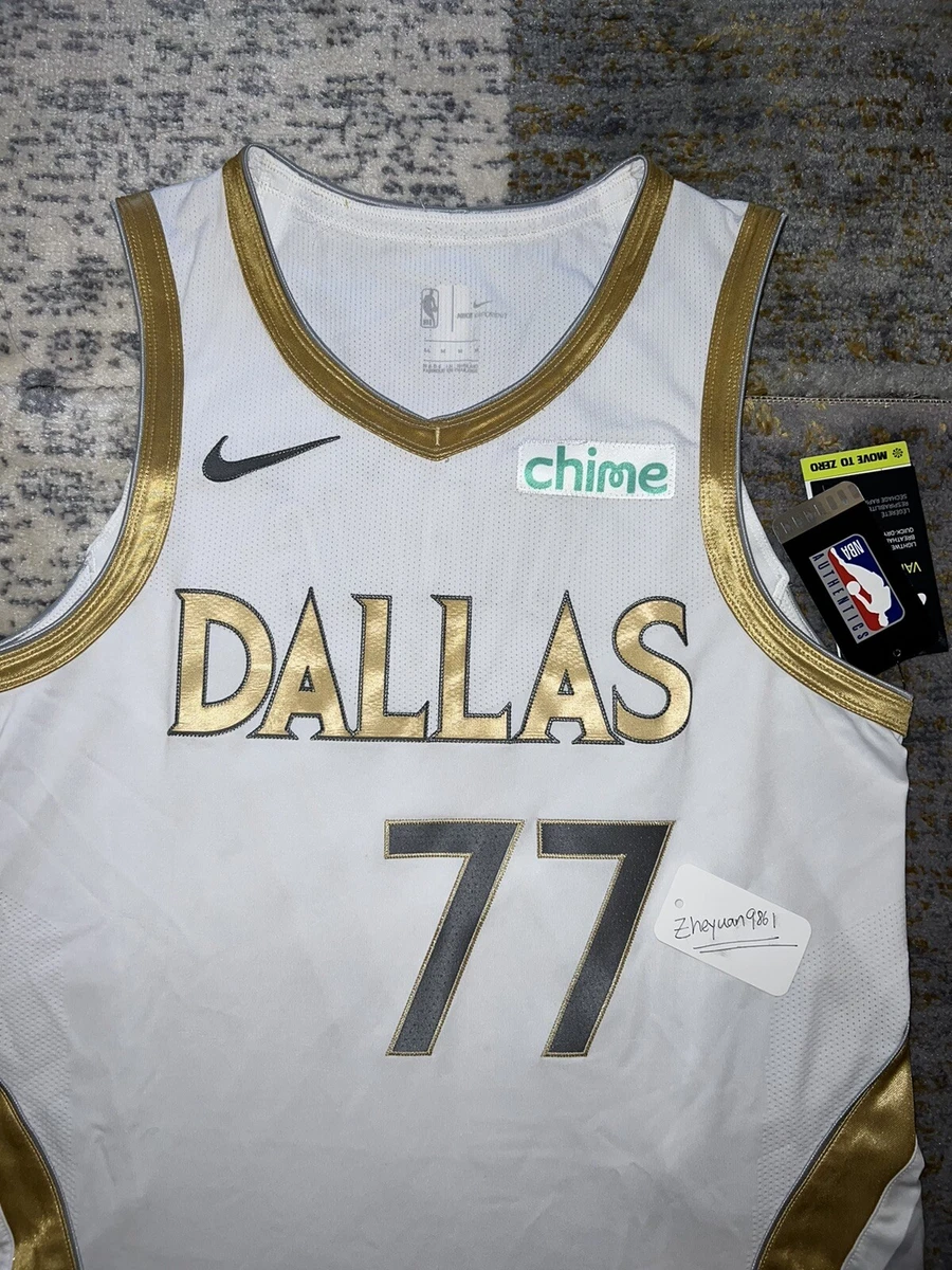 Luka Doncic Jersey (Dallas Mavericks, 2020-21 Away) Size M/44