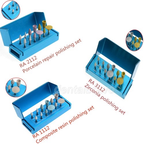 Kit De Polissage Zircone Dentaire Pour Contre-angle Basse Vitesse RA3112 - AZDENT