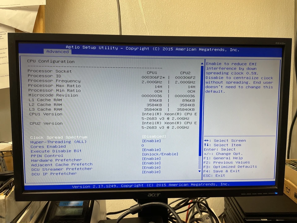 Supermicro X10DRW-i 2x Xeon E5-2683v3 2GHz 128GB RAM - Image 2 of 4