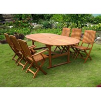 International Caravan Royal Tahiti Alicante Patio Dining Set International Caravan Royal Tahiti Alicante Patio Dining Set