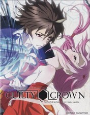 Guilty Crown Part 1 Limited Edition Blu-ray Disc/DVD, 2013, 4-Disc Set 