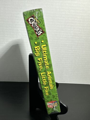 Kratts Creatures Ultimate Animals Big Five Little Five 1996 VHS Tape New Sealed - Imagen 2 de 6