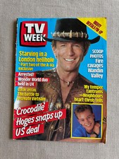 Vintage television - "Australian TV Week" Jun 1986 Mental as Anything pinup