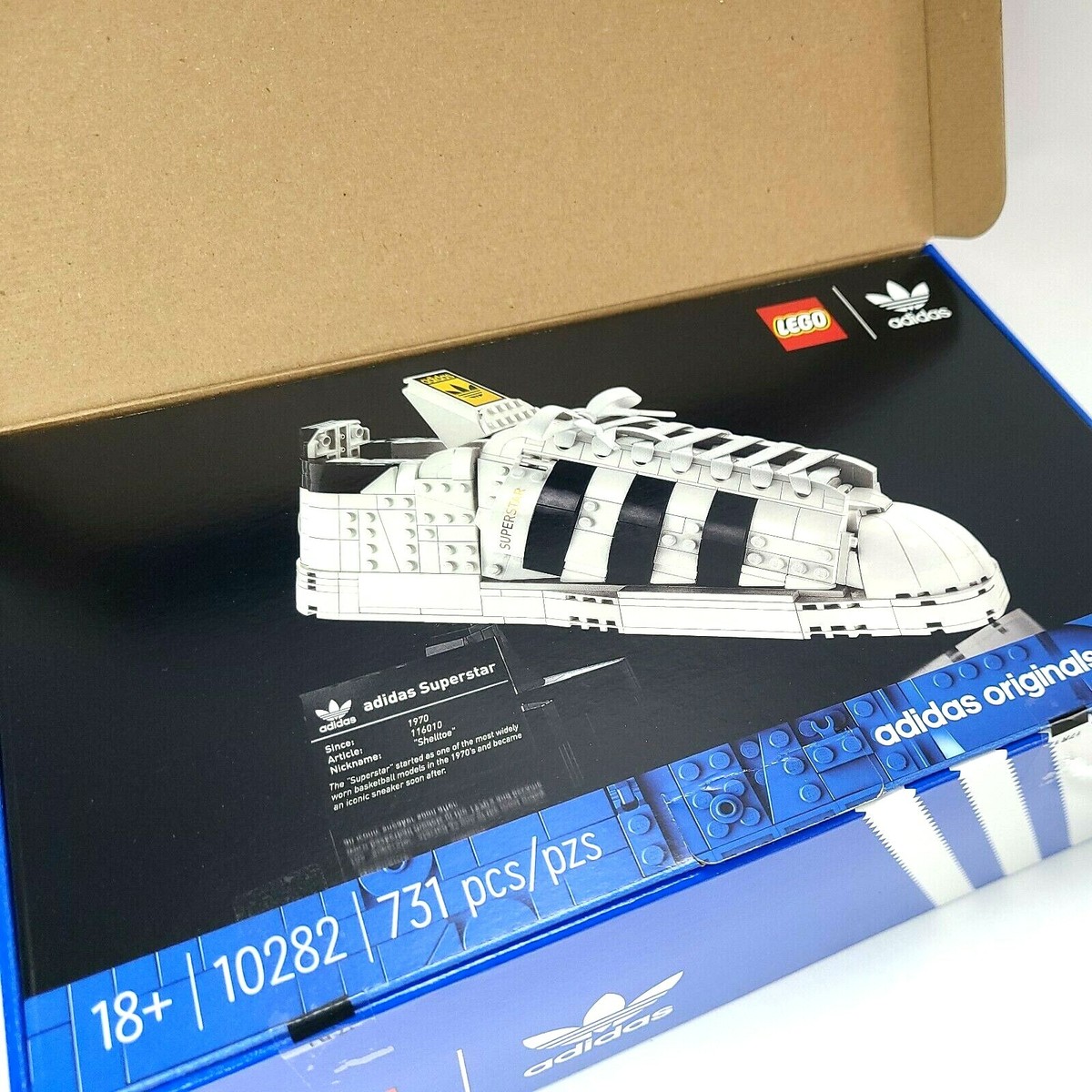 adidas shell toe lego