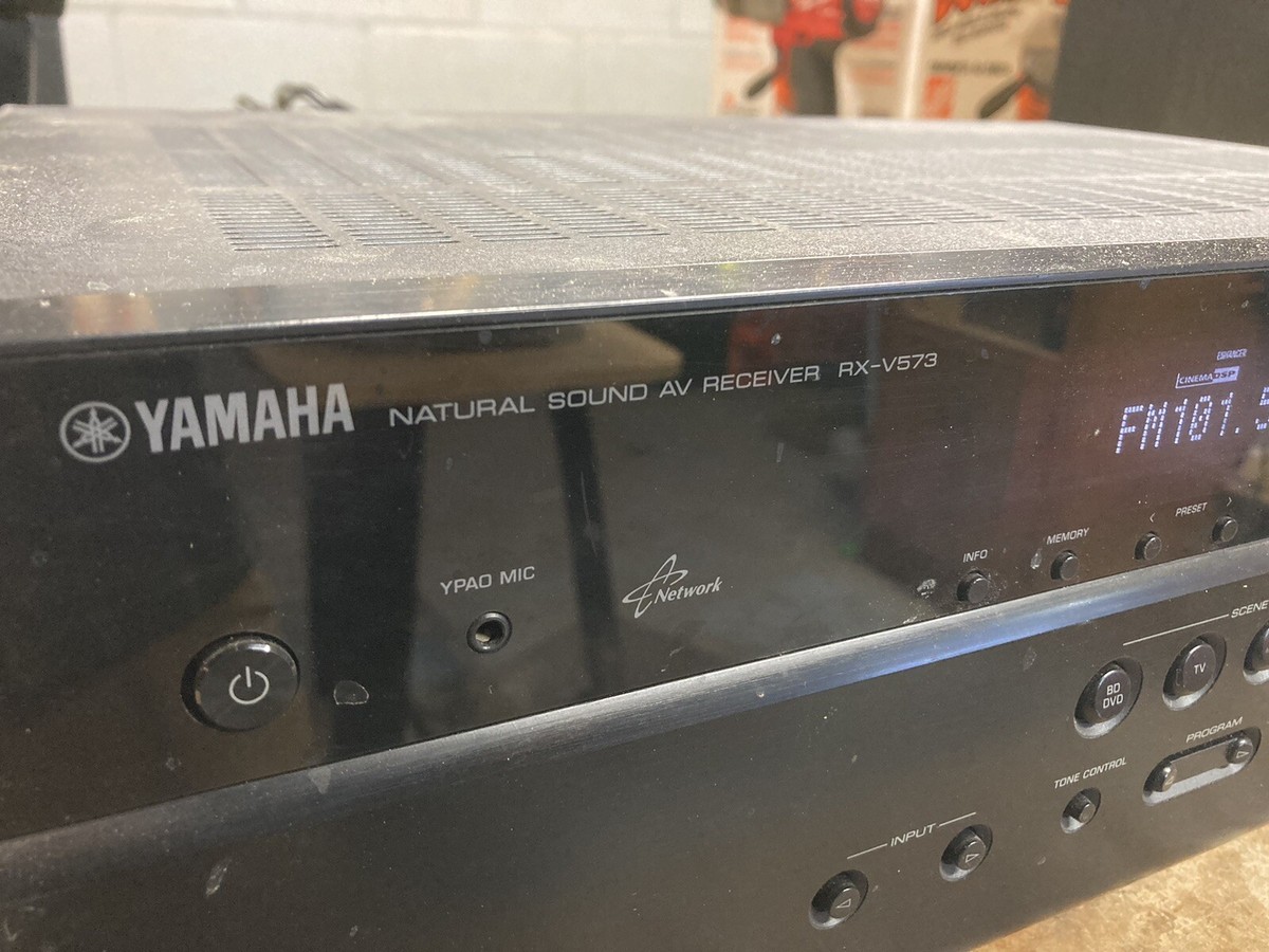 Yamaha RX V573 7.1 Channel 160 Watt Receiver 27108941042| eBay