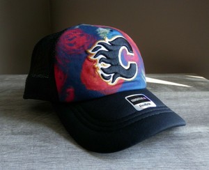 calgary flames trucker hat