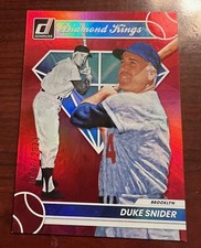 Duke Snider 2023 Donruss #9 Holo Red #/2023 Brooklyn Dodgers