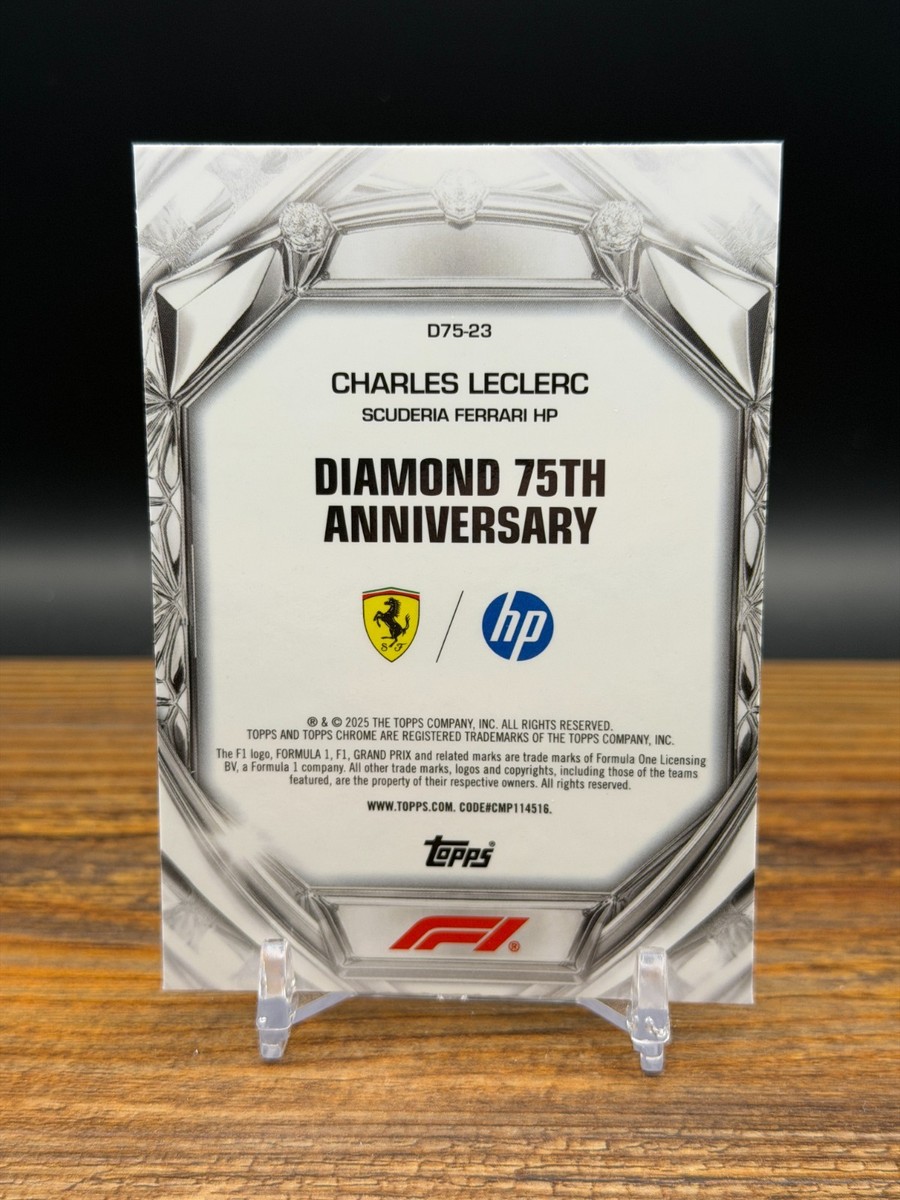 2025 Topps Chrome Formula 1 #D75-23 - Diamond 75th Anniversary