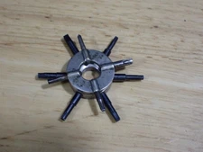 1 Vintage Vigor Watchmakers 6 Prong Sleeve Wrench & one 4 Prong Good used