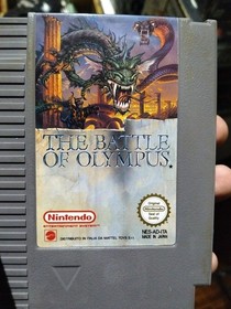 The Battle Of Olympus NES NINTENDO VIDEOGAME TOYS RETROGAME Tested Working 