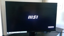 MSI Pro MP241X 24'' 1080P 75Hz Full HD LED Backlit LCD Monitor TESTED WORKING