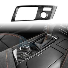 Premium Black Dry Carbon Shift Panel Cover LHD For Corvette C7 2014-2019