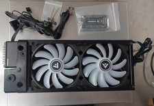 Barrow Pump integrated 240mm radiator-Black DARIDP-30-240-BK