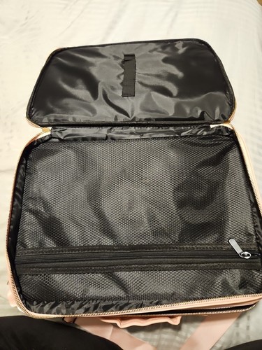 Borsa Trucco da Viaggio Professionale Custodia Cosmetica Portatile Organizzatore Taglia Xl - Foto 2 di 4