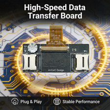 Dual Micro SD Adapter for iPod Classic 5th-7th Gen TF Card Slot Replacement New