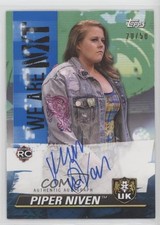 2021 Topps WWE NXT We Are NXT Auto Blue 20/50 Piper Niven #A-PN Auto 0t0x