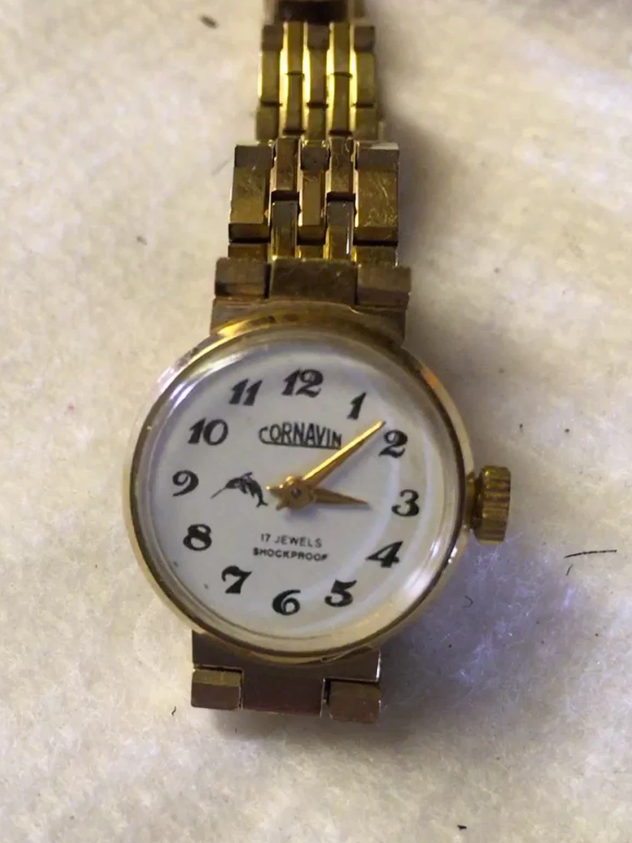 Gold Plated Case 17 Jewels Cornavin Wristwatches for sale | eBay