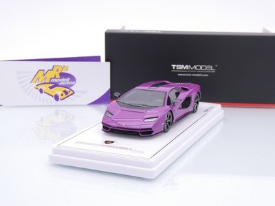 TSM Models 430854 # Lamborghini Countach LPI800-4 Bj. 2023 '' Viola 30th '' 1:43