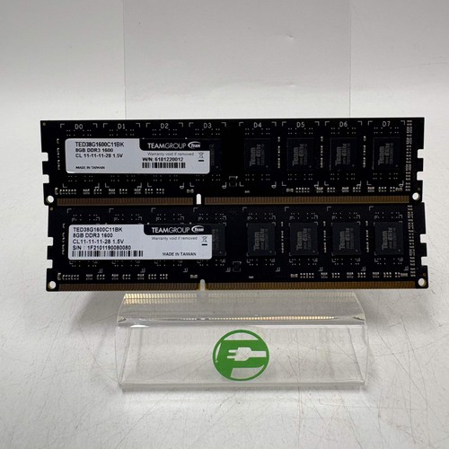 TeamGroup Elite 16GB (2x8GB) RAM DDR3 1600MHz TED38G1600C11BK