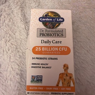 Garden of Life Dr. Formulated Probiotics Daily Care 30 Capsules Exp 09/2026