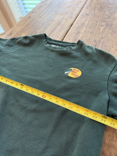 Bass Pro Shops Crewneck Sweatshirt Size XL Oversized Green Faded - Picture 7 of 9