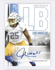 Topps 2024 Signature Class Junior Colson Los Angeles Rookie Autograph Variation