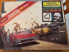 Aurora Tjet 4-Lane HO  Model Motoring Slot Car Race Set NICE SHAPE AFX MARX