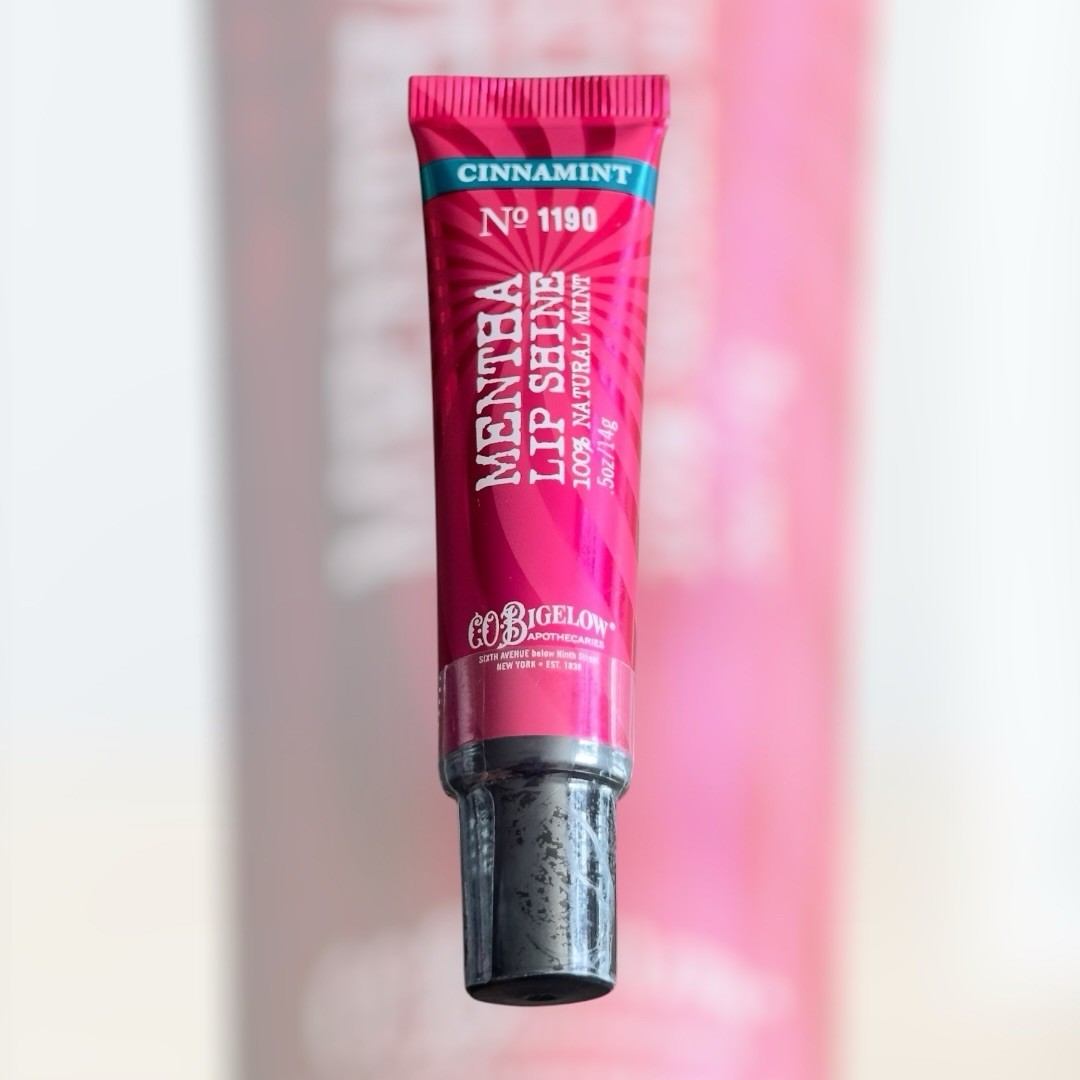 c.o. bigelow cinnamint mentha lip shine Our Cinnamon and Mint Select Amount:3 Month Supply - 60 Sachets تونر يجهز البشرة للسيروم Biogen - A shot