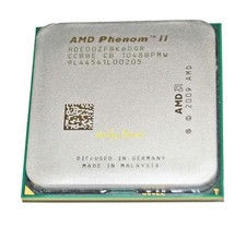 Phenom II X6 1100T HDE00ZFBK6DGR 3.33GHz Socket AM3 125W CPU Processor *wq