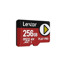 Lexar PLAY PRO MicroSD Express Card 256GB up to 900MB/s Read 600MB/s Write