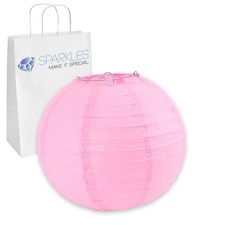 5 pcs 6" inch Chinese Paper Lantern - Pink - Wedding Party Event Decoration yr