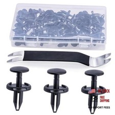 31pcs Radiator Wheelhouse Front Bumper Cover Push-Type Retainer Clip for GM