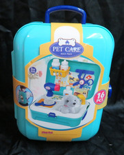 NEW TEUVO PET CARE 16 PIECE KIDS MEDICAL DOG GROOMING KIT BACK PACK ...