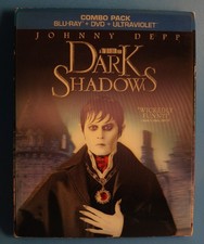 Dark Shadows (Blu-ray+Dvd+Digital, 2012) ☆Lenticular Slipcover☆