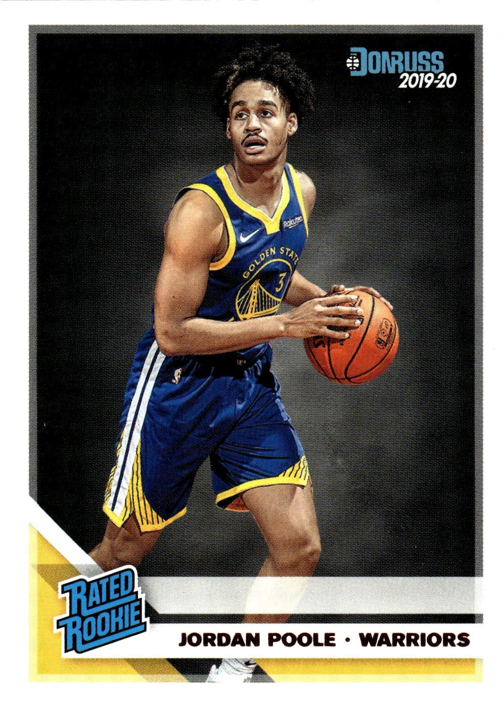 2019-20 Donruss Basketball Jordan Poole Rated Rookie #226