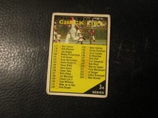 1961  TOPPS #189  3RD SERIES CHECKLIST   GOOD