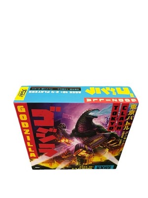 Godzilla Tokyo Clash Strategy Board Game Funko 2-4 Players Complete