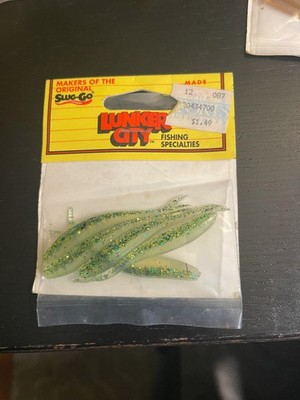 Lunker City Slug-Go Fish Soft Plastic Bait Choose Color/Size