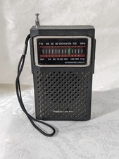 Radio Shack Realistic 12-634 Vintage Handheld AM/FM Radio Tested W/ New Battery