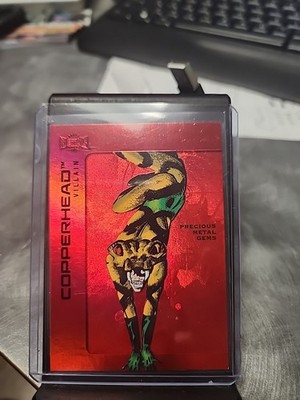 Copperhead Red PMG /100 BATMAN metal Universe High Numbered