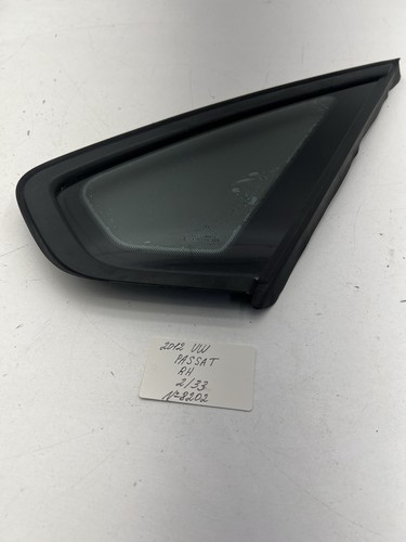 2012-2015 Volkswagen Passat Rear Right Quarter Window Glass OEM.